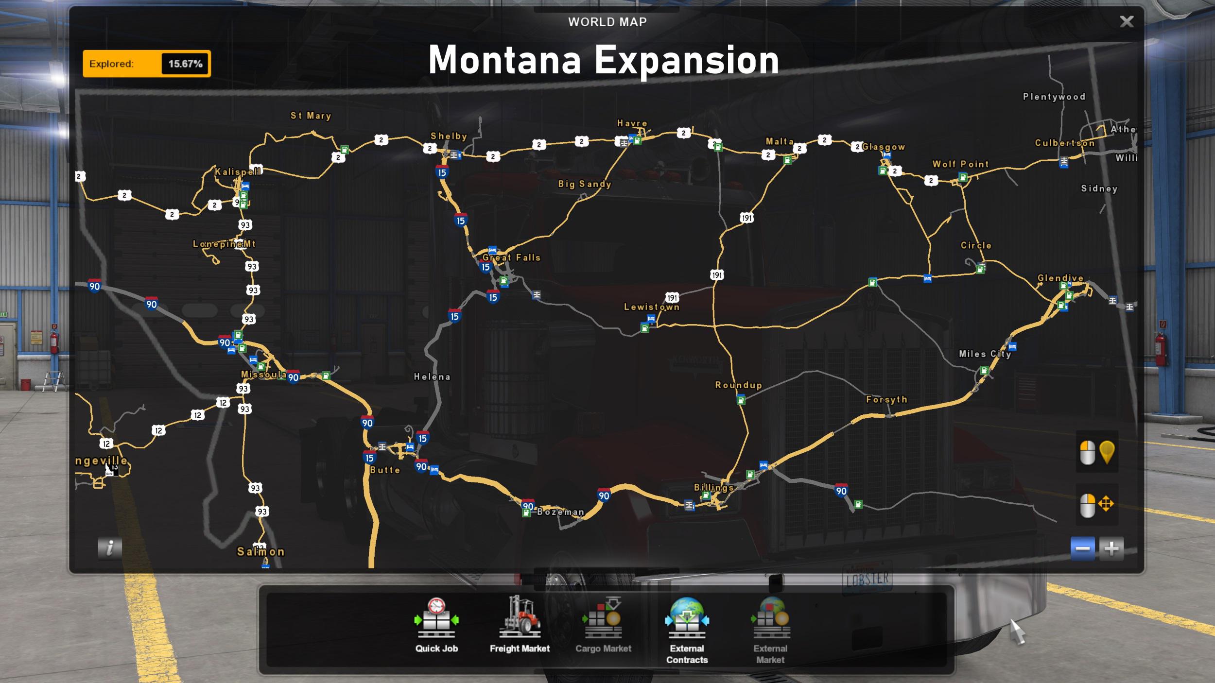 Ats Montana Expansion Map V079 138x American Truck Simulator Modsclub