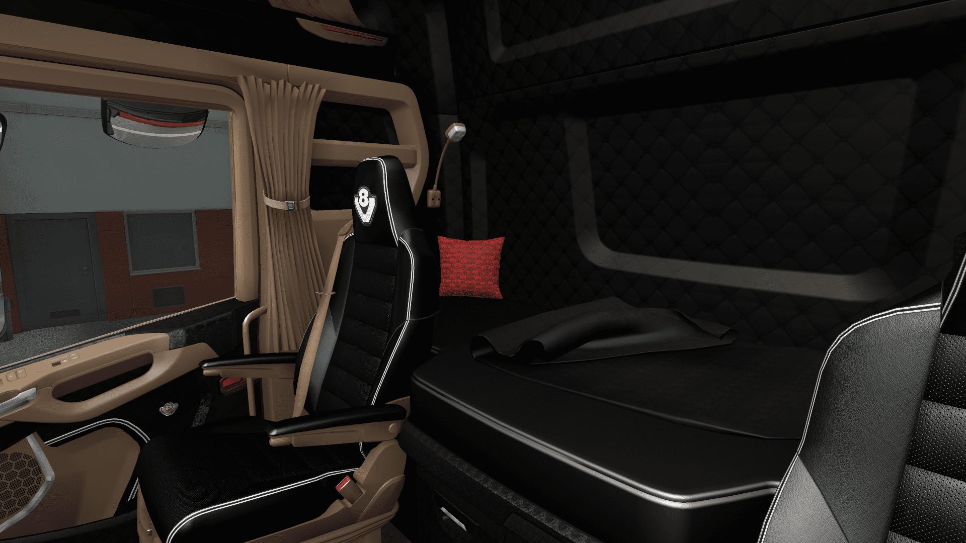 ETS2 - Pluche Pillow for All Trucks V1.0 (1.40.x)