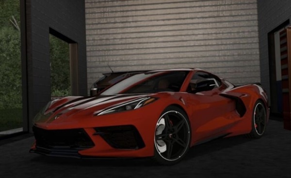 City Car Driving 1.5.9 - Chevrolet Corvette C8