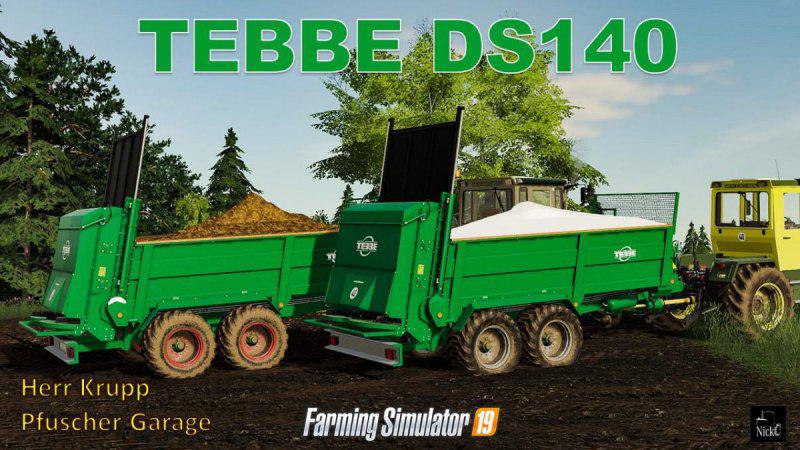 FS19 - Tebbe DS-140 Trailer V1.0