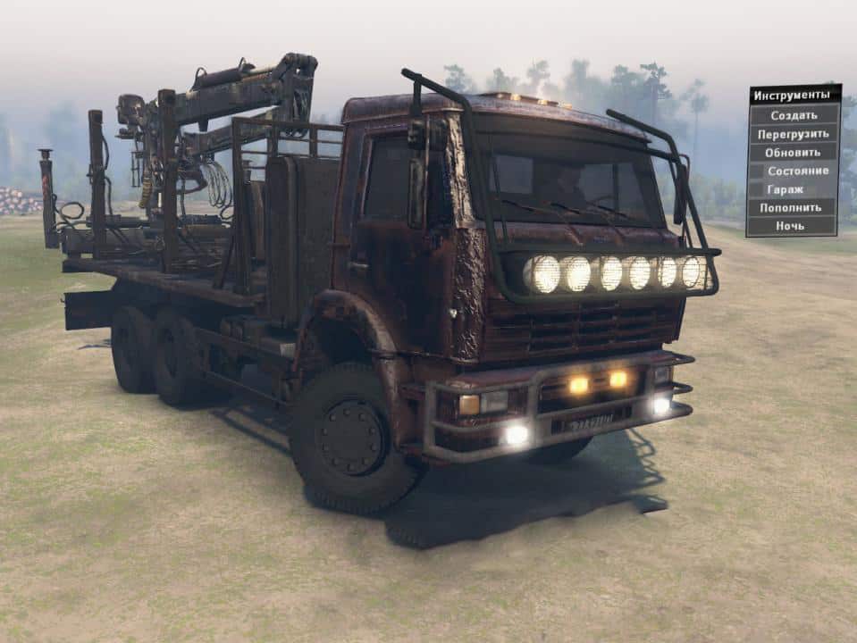 Spintires - KamAZ 6522 Truck