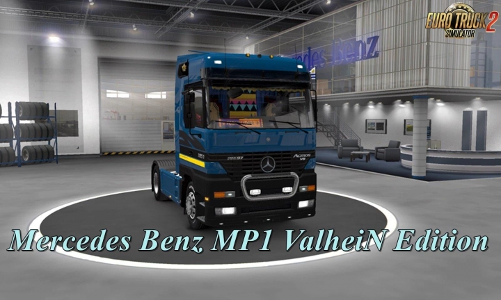 ETS2 - Mercedes Actros MP1 V1.5 (1.40.x)