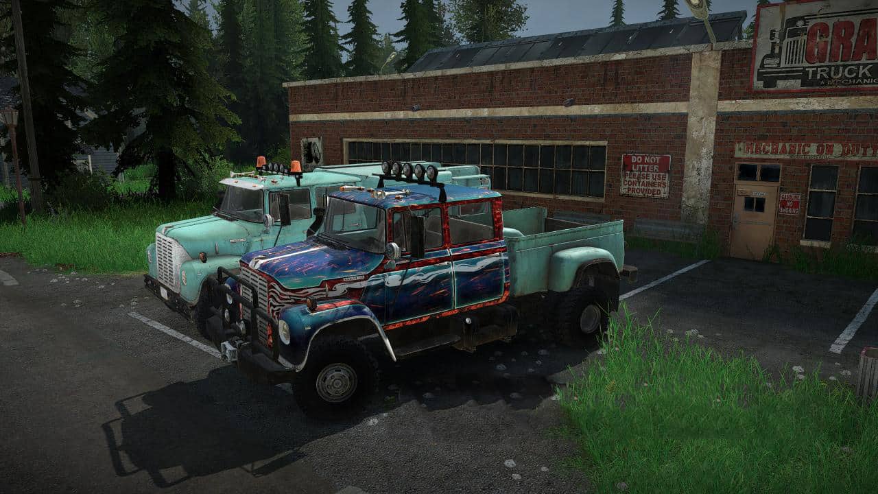 Spintires:Mudrunner - International Loadstar 1700 Truck V1.0