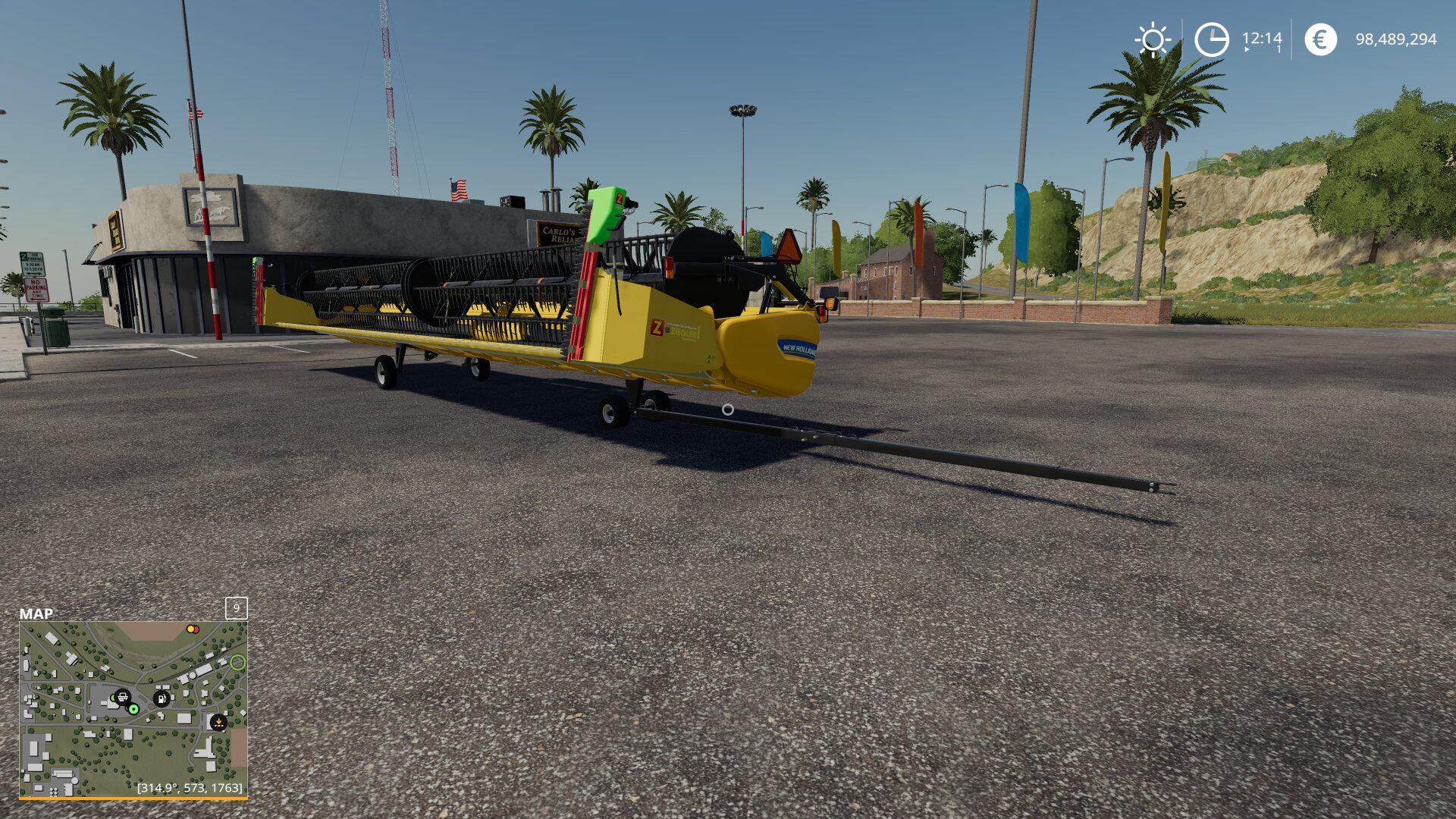 FS19 - Draper with Ziegler Side Cutter V1.0