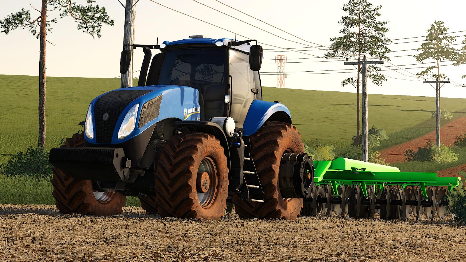 FS19 - New Holland T8 BR ATT Tractor V1.0