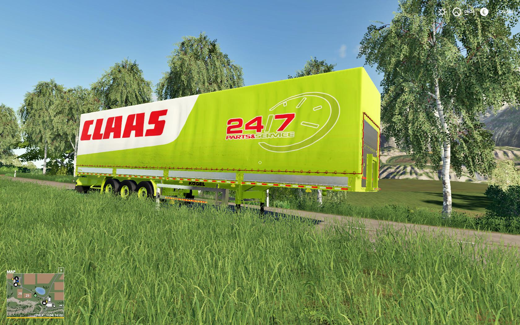 FS19 - Kogel Autoloader Supports More Palets V2.0