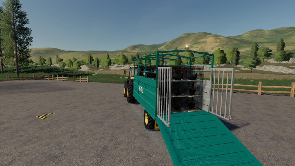 FS19 - Camara Livestock Trailer V1.0