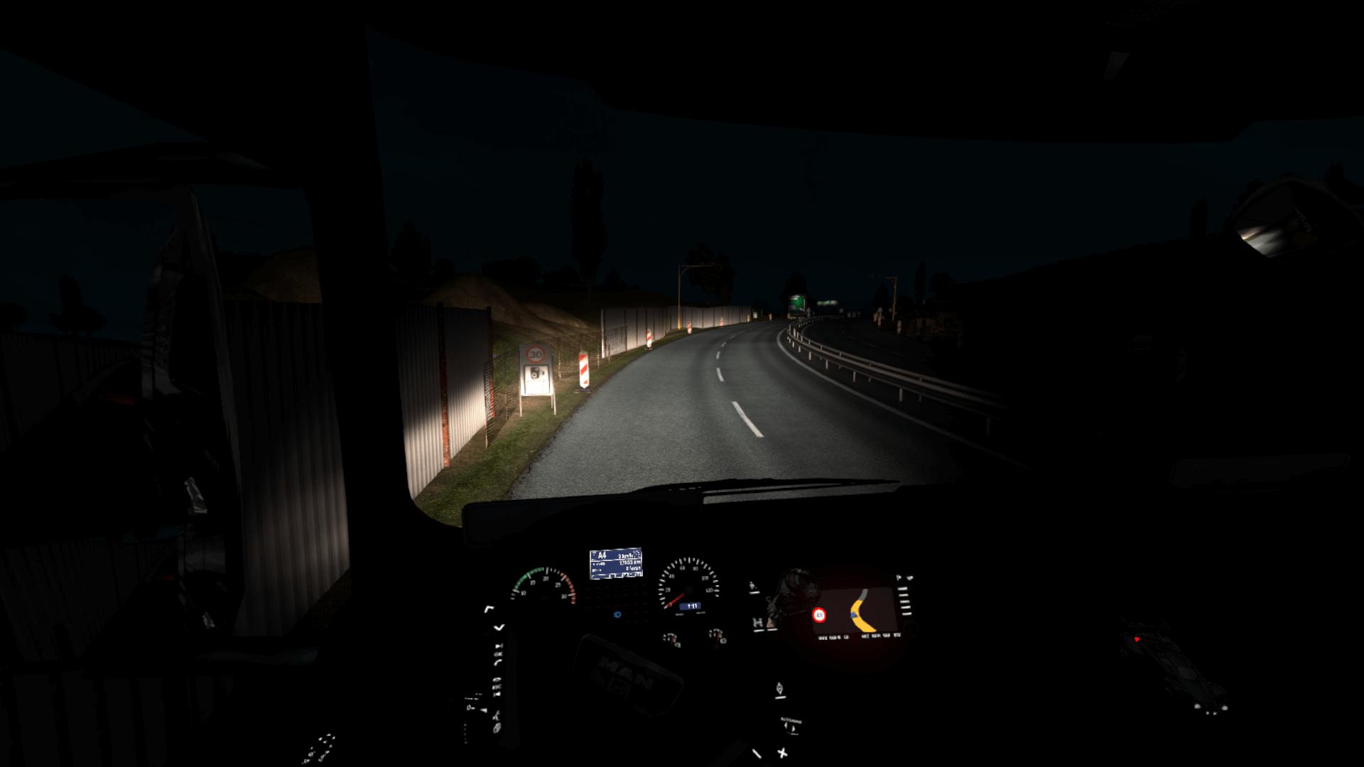 euro truck simulator 2 headlights