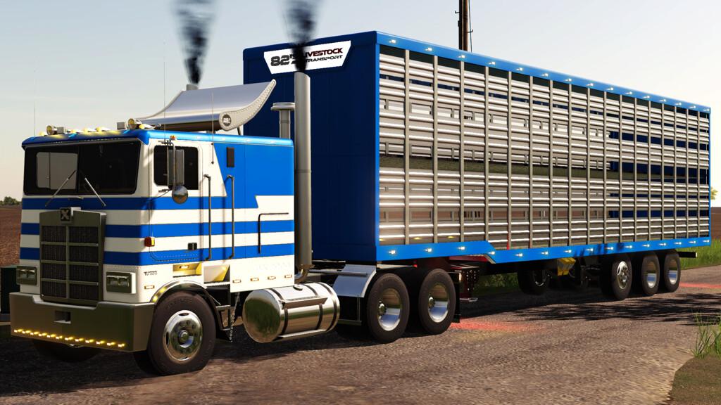 FS19 - TLX 48Ft Livestock Trailer V1.0