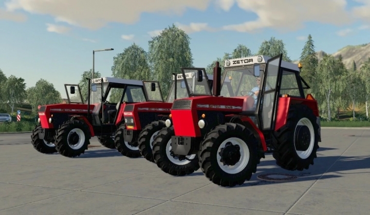 FS19 - Zetor 8145-10145 Tractor V1.0