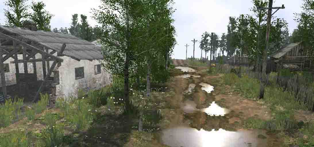 Spintires:Mudrunner - At the Foot Map V1