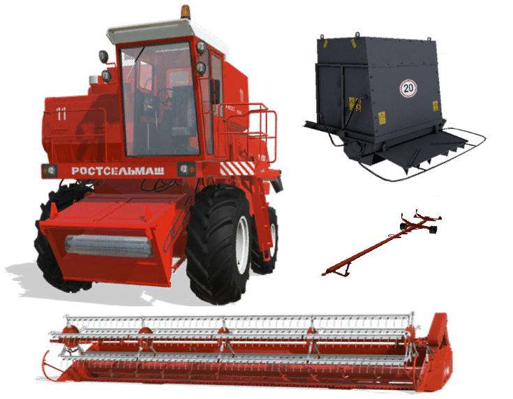 FS19 - Don 1500A Harvester V1.1