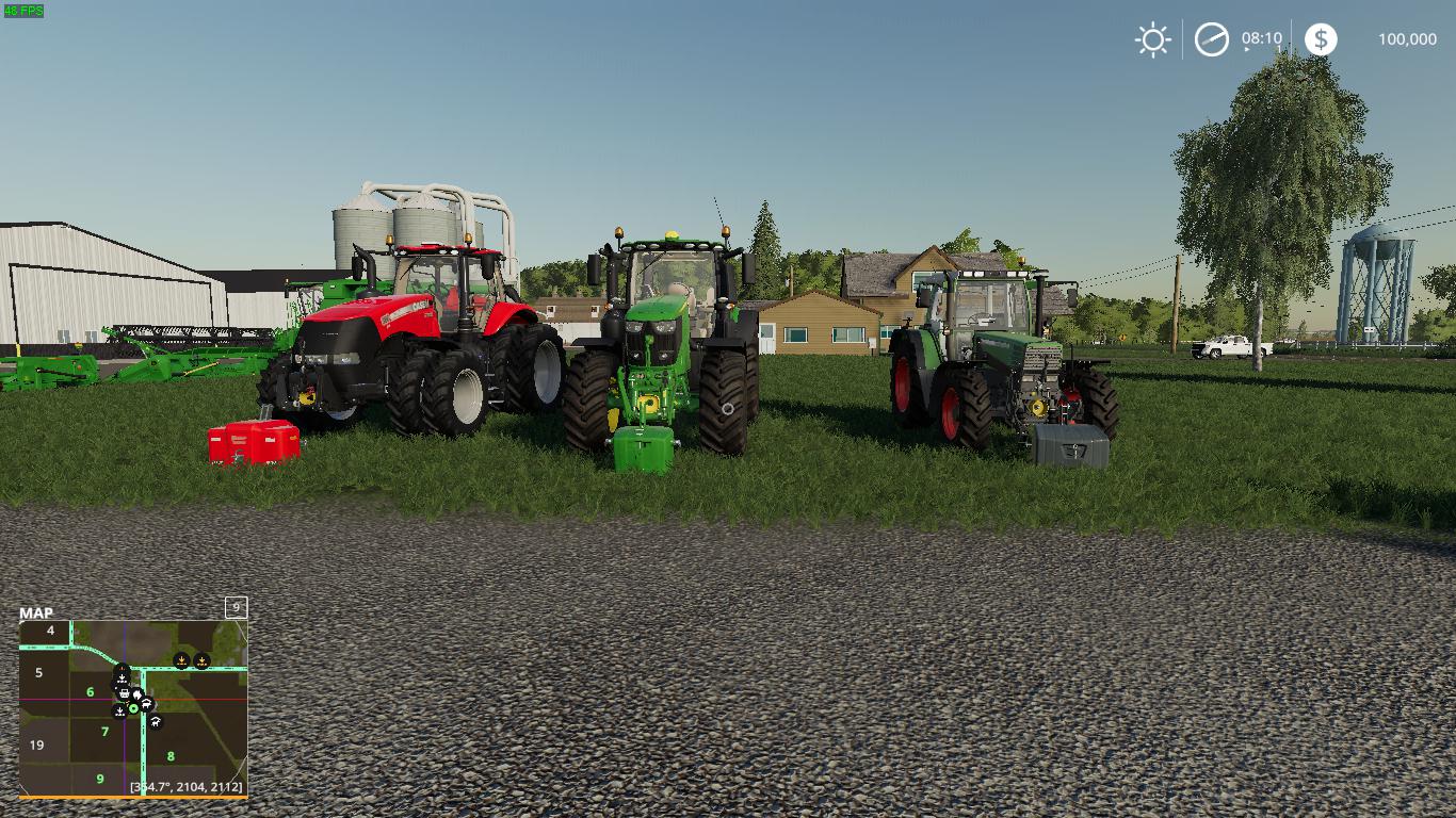 FS19 - Bates Cass County USA Map V2.0