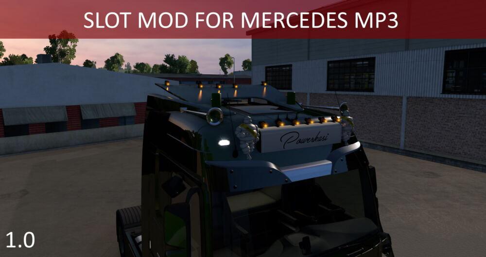 ETS2 - Mercedes Actros MP3 Slots V1.0 (1.39.x)