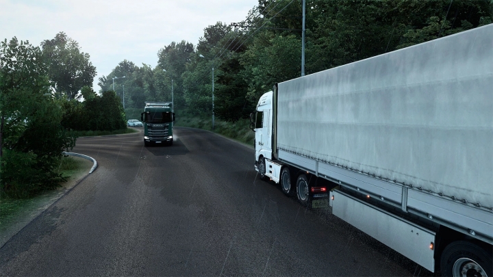ETS2 - Cold Rain V0.2.2 (1.40.x)