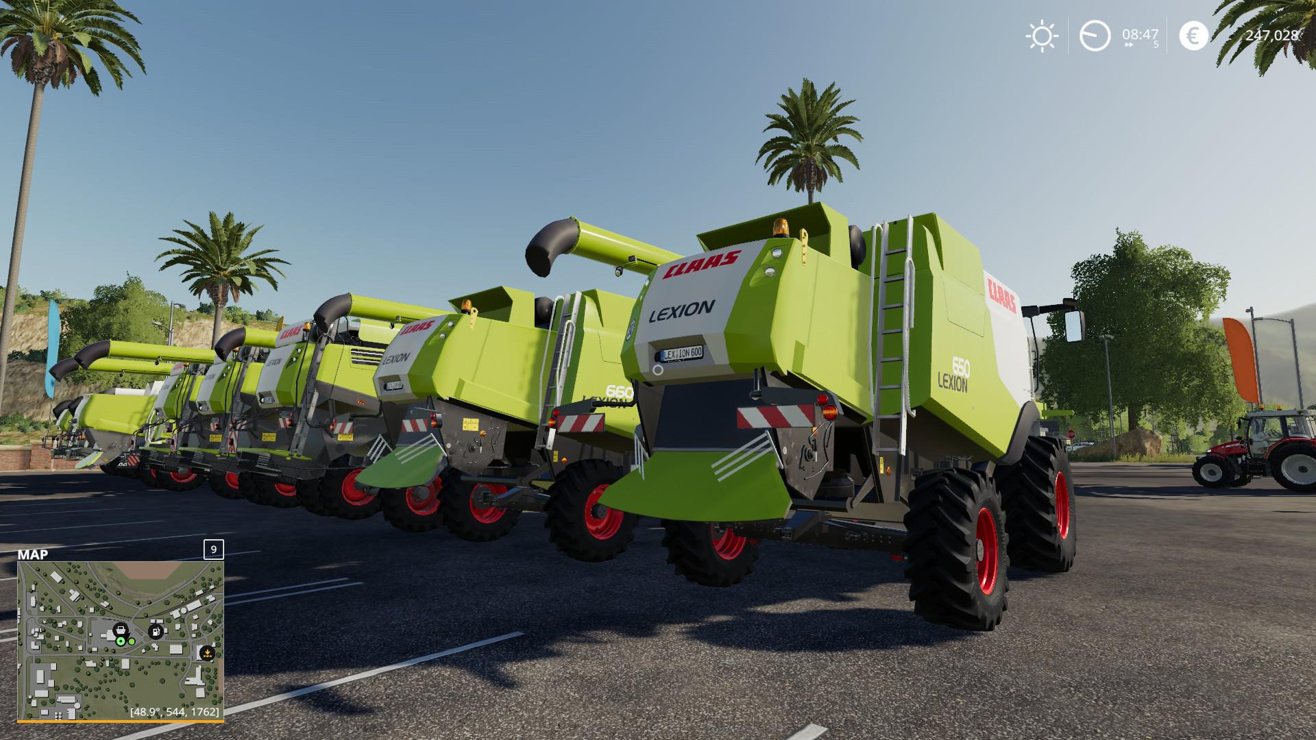 Мод dlc claas pack пак техники claas для farming simulator 2019