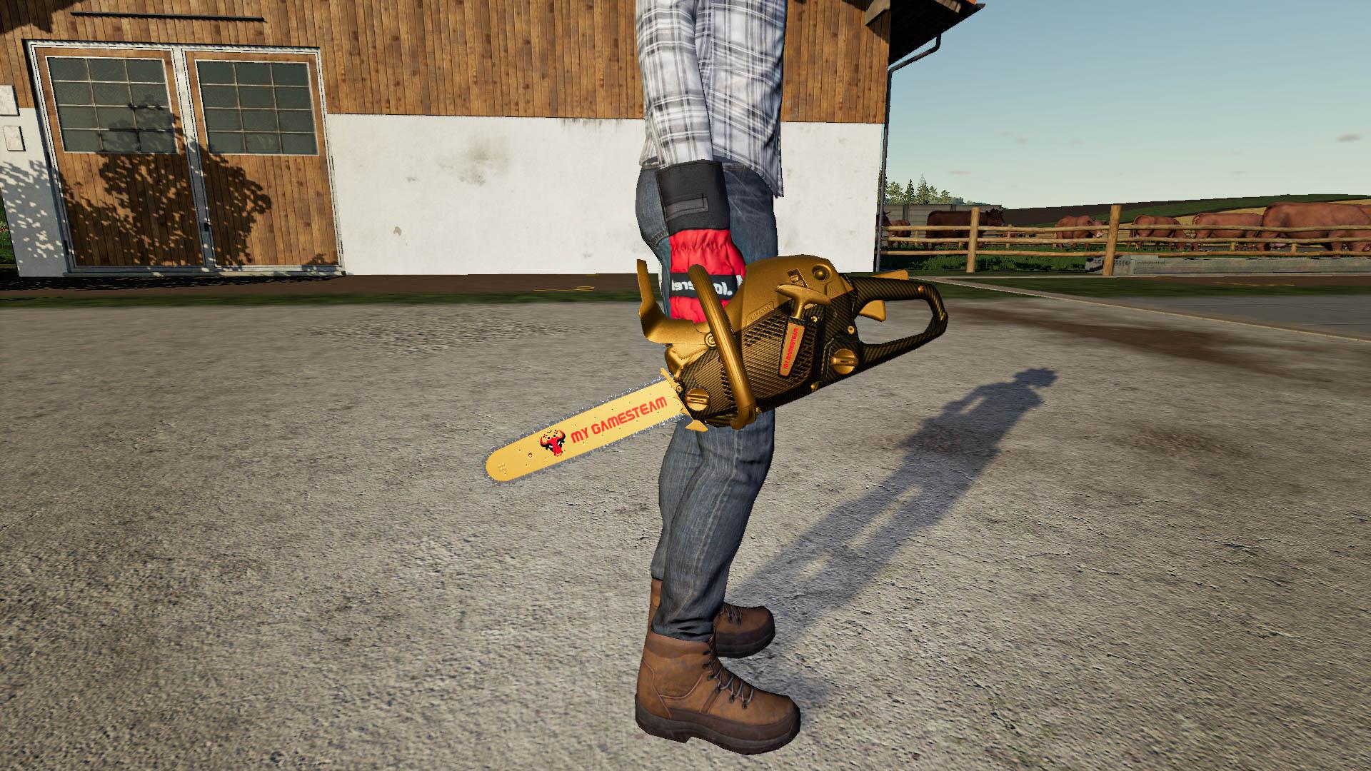 FS19 - The Golden Chainsaw V1.0