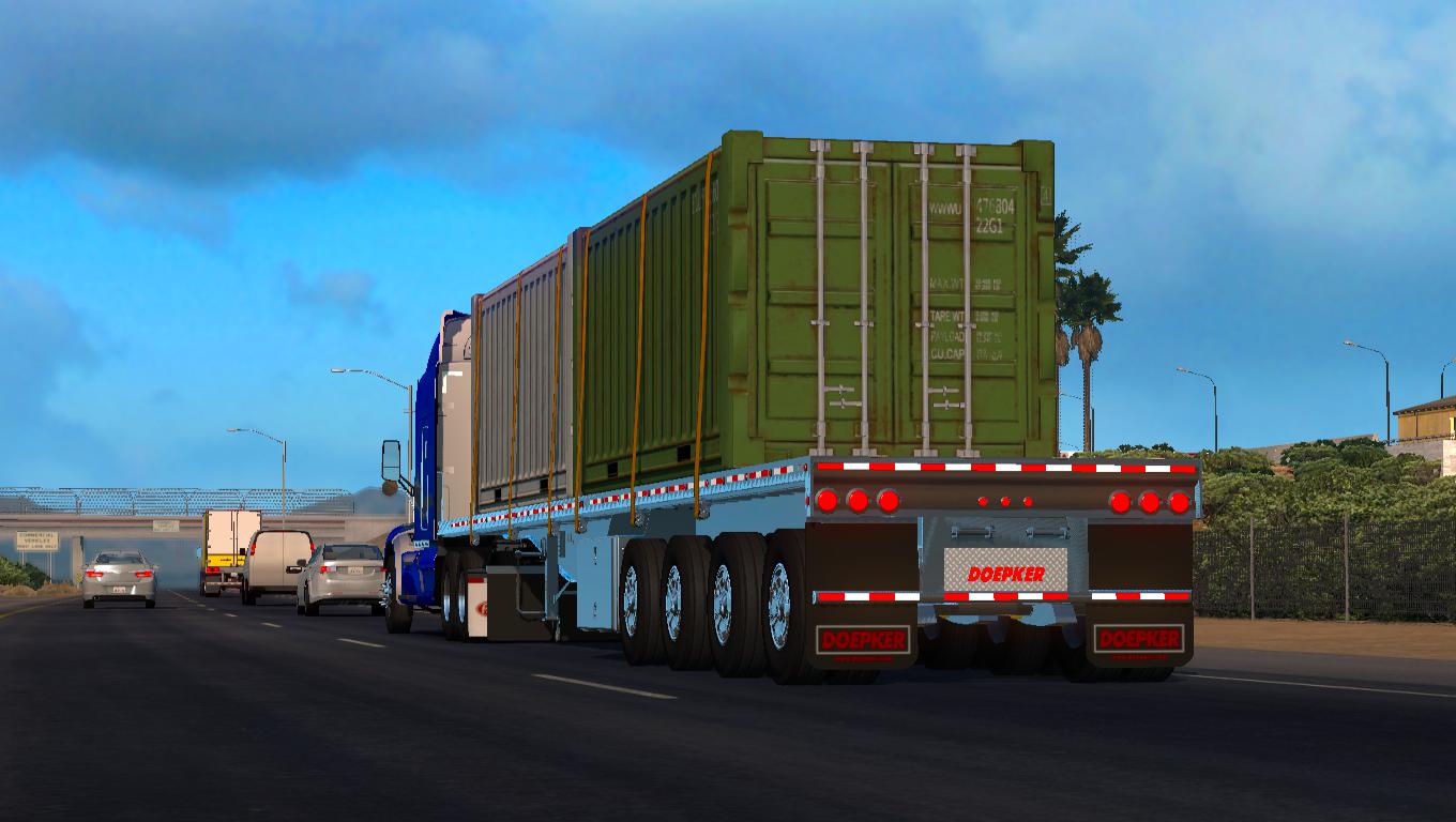 ATS - Platform Doepker Flatbed Trailer in Ownership (1.36.x)