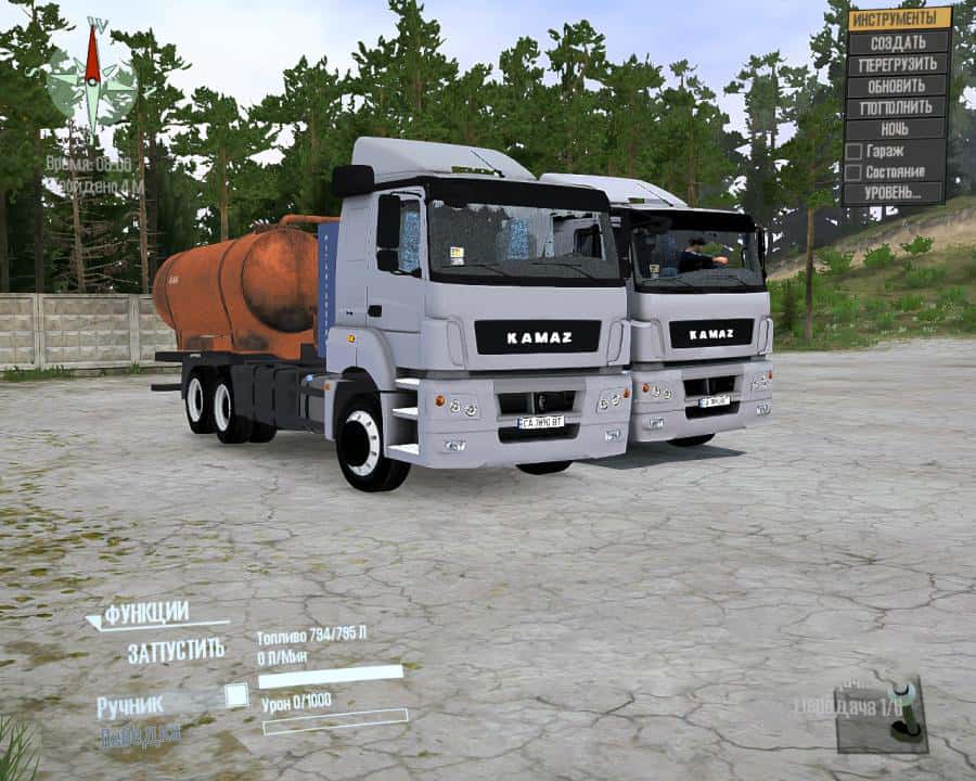 Spintires:Mudrunner - Kamaz-5325 Truck V4.0