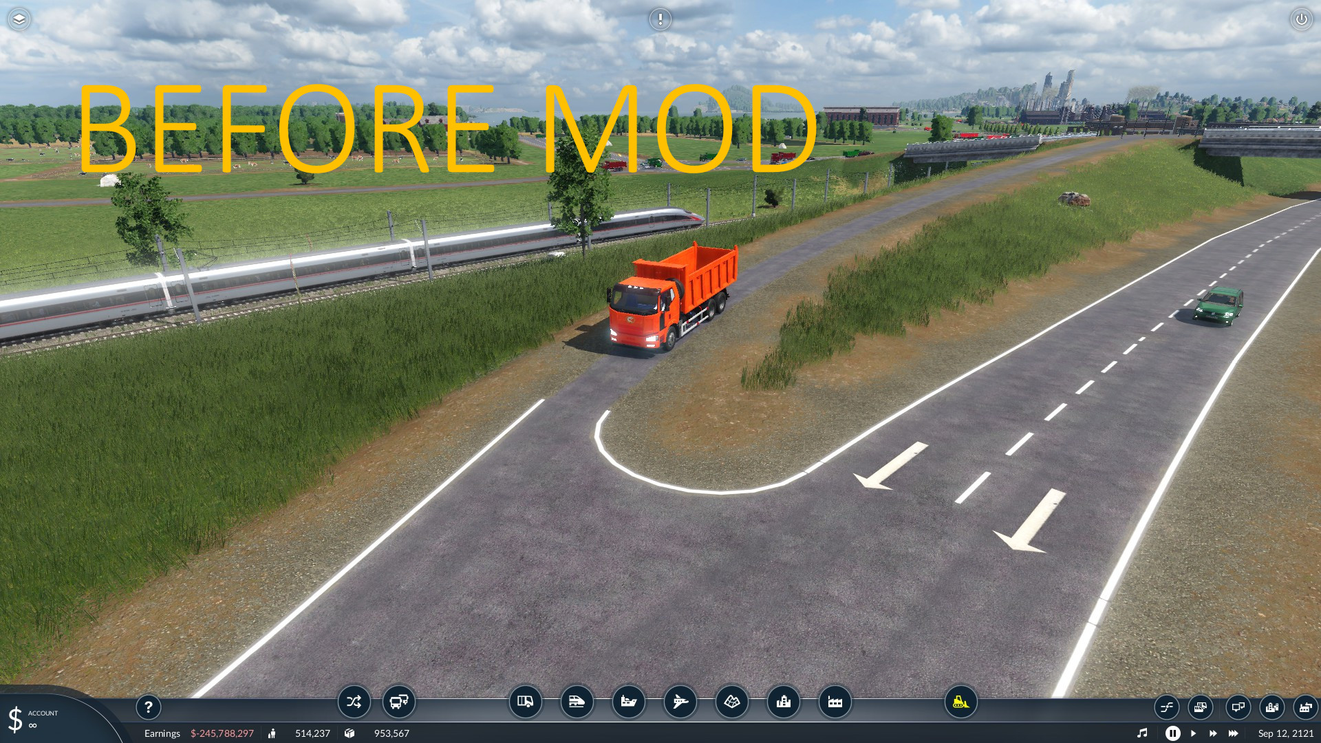Transport Fever 2 - Better Roads