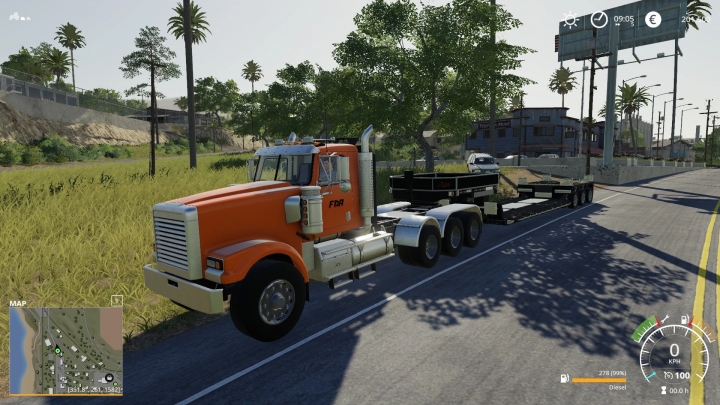 FS19 - Giants Hauler Truck 1 + Lowbed Gooseneck V1.0