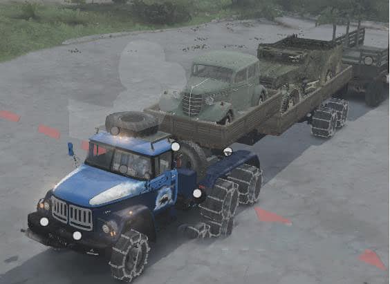 Spintires - Series: "Soldier" No. 2 Truck V1.0