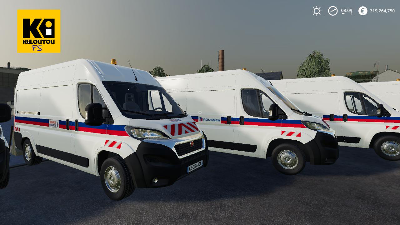 FS19 - Fiat Ducato Groupe Eurovia V1.0