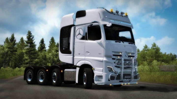 ETS2 - Realistic Mercedes Actros MP4-MP5 Sound Mod (1.40.x)