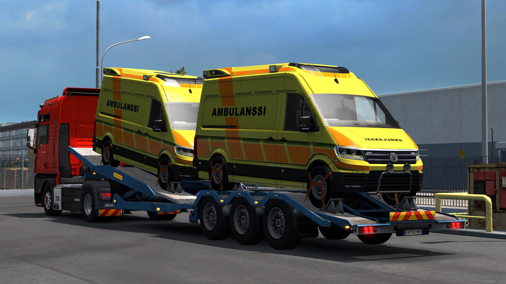 ETS2 - Ambulance Cargo V1.0 (1.40.x)