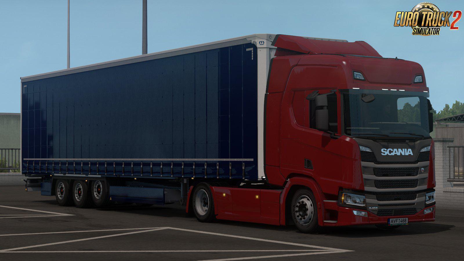 Ets2 - Krone Megaliner Skin Pack V3.5 (1.36.x) 