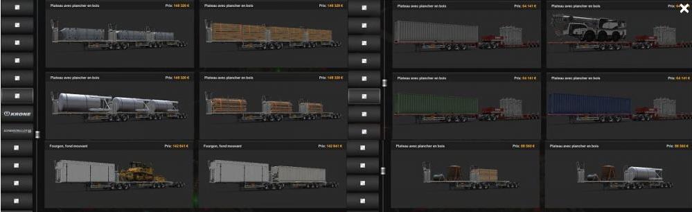 ETS2 - 93-RP Trailer Mega Pack V0.05 (1.37.x)