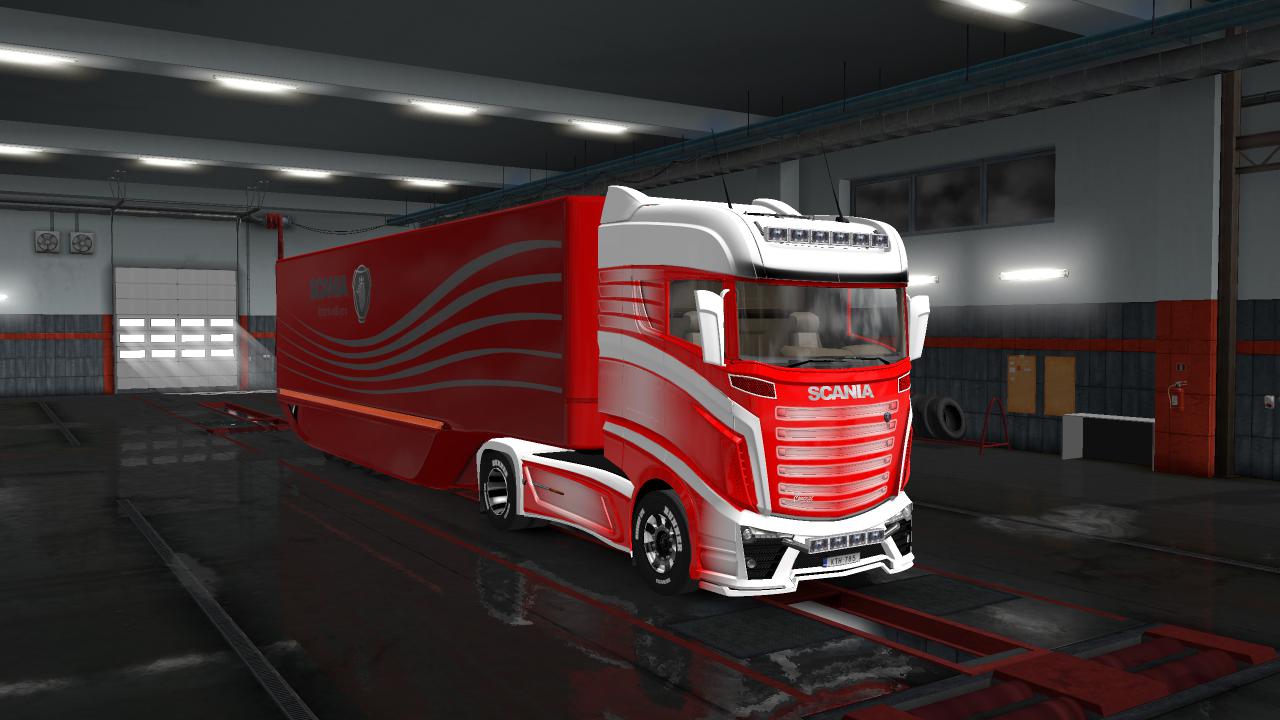 Ets New Scania Concept Truck X Euro Truck Simulator Mods Club