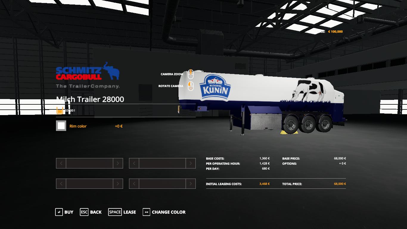 FS19 - Czech Trailer Mich Cistern V1.0
