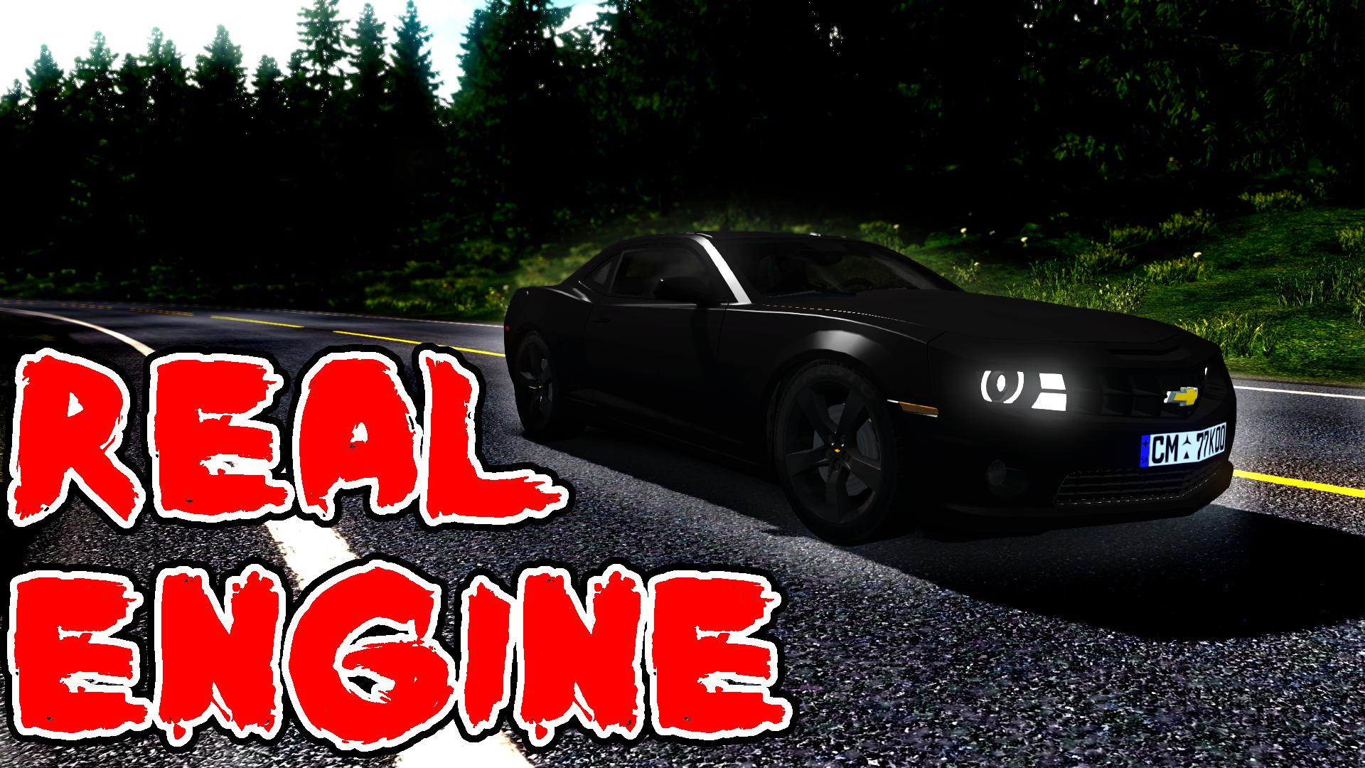 ETS2 - Chevrolet Camaro 2013 [Real Engine] 1.36.x