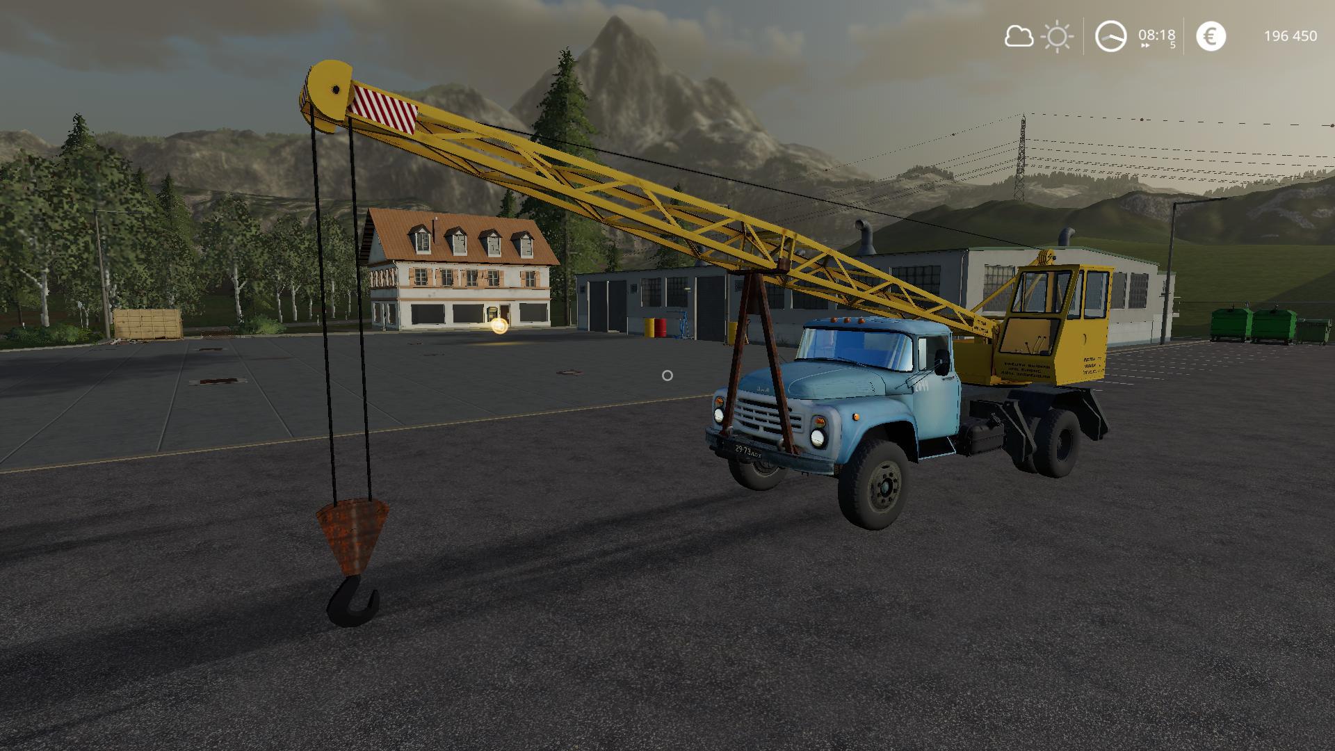 FS19 - Zil 130 Crane Truck Beta