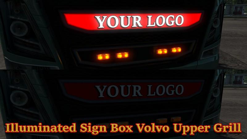 ETS2 - Illuminated Box Grill (1.39.x)