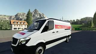 FS19 - Mercedes Sprinter Poczta Polska V2