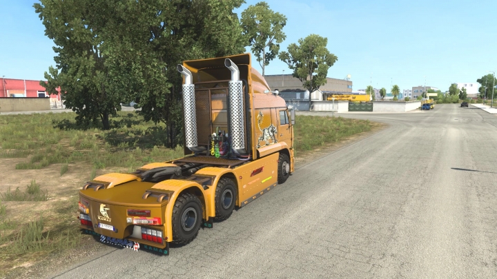 ETS2 - Kamaz 6460 Turbo Diesel 01.08.2021 (1.41.x)