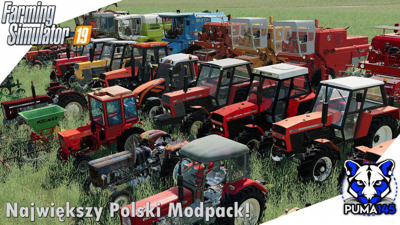 FS19 - Modpack of Polish Machines V1.0