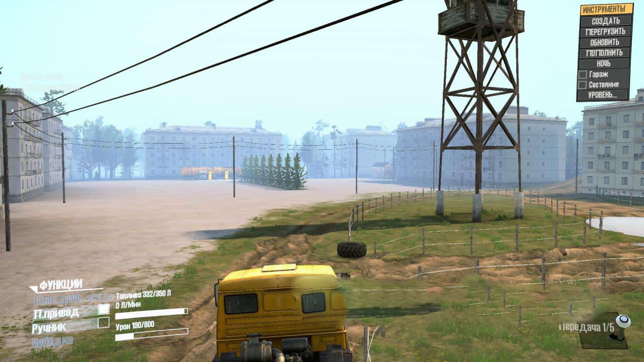 Spintires:Mudrunner - Zelenstroy Map V2.0