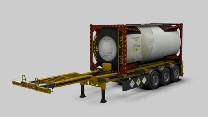 ETS2 - Container Tank T6 Gooseneck (1.41.x)