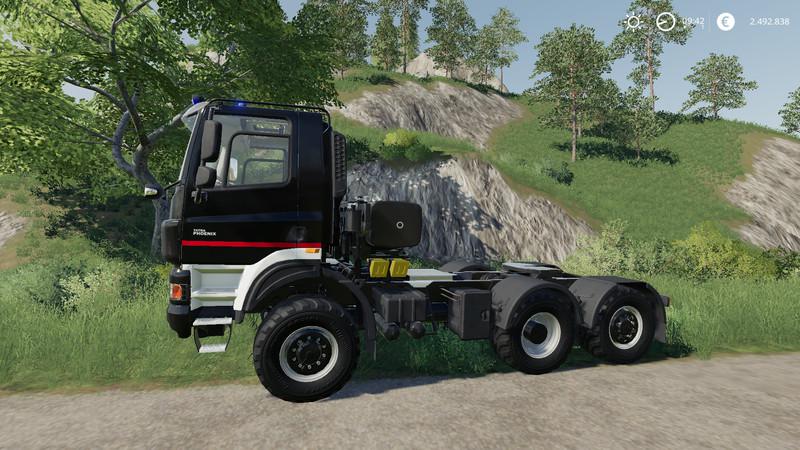 FS19 - Tatra Phoenix 6x6 Nerd Blue MP v1.2