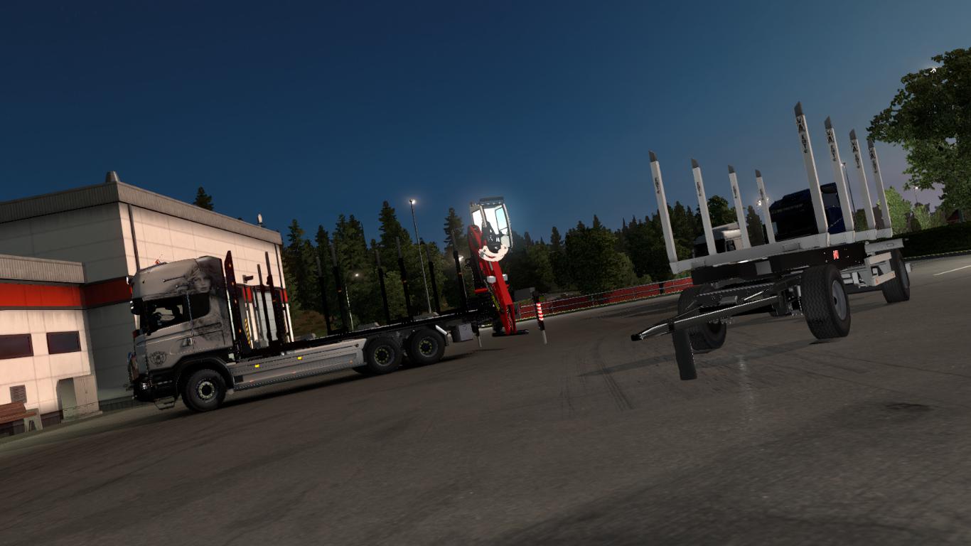 Ets Scania R Rjl Rigid Forest Parts V X Euro Truck