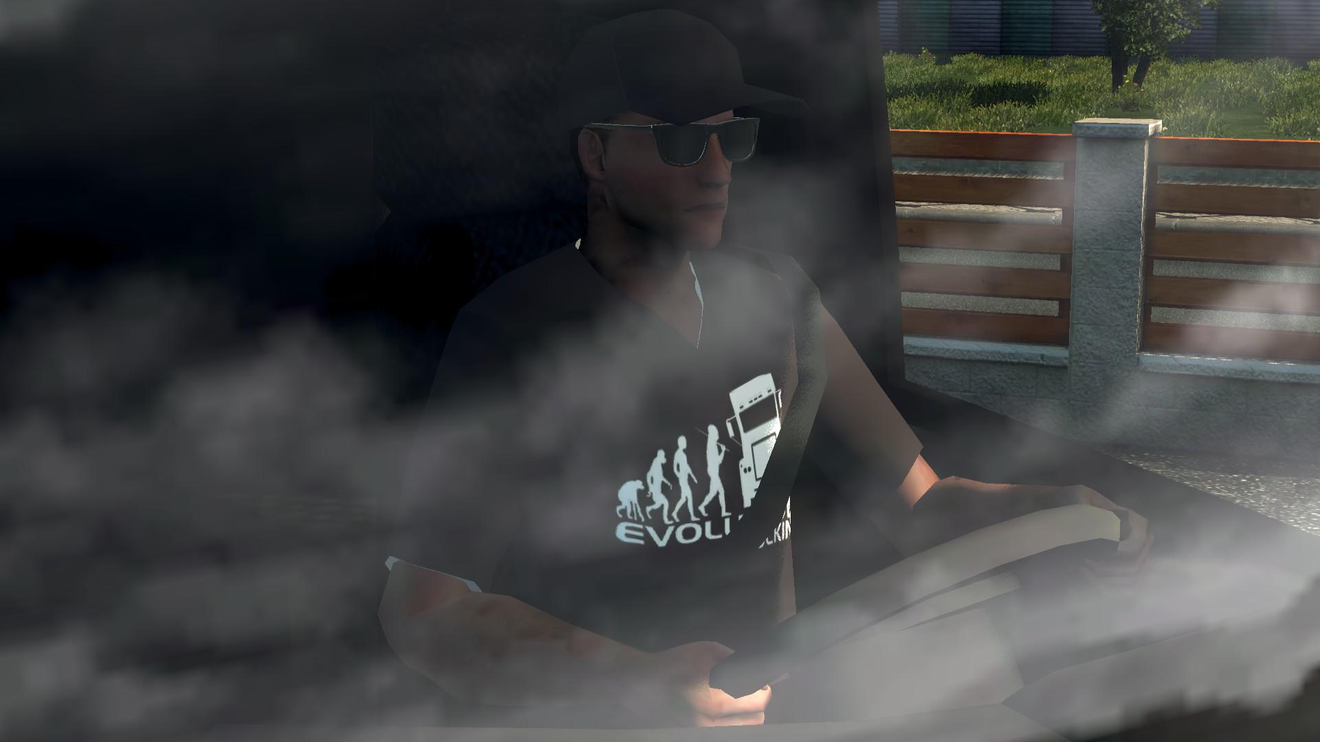 ETS2 - Truck Driver Skin – Evolution Trucking (1.35.X)