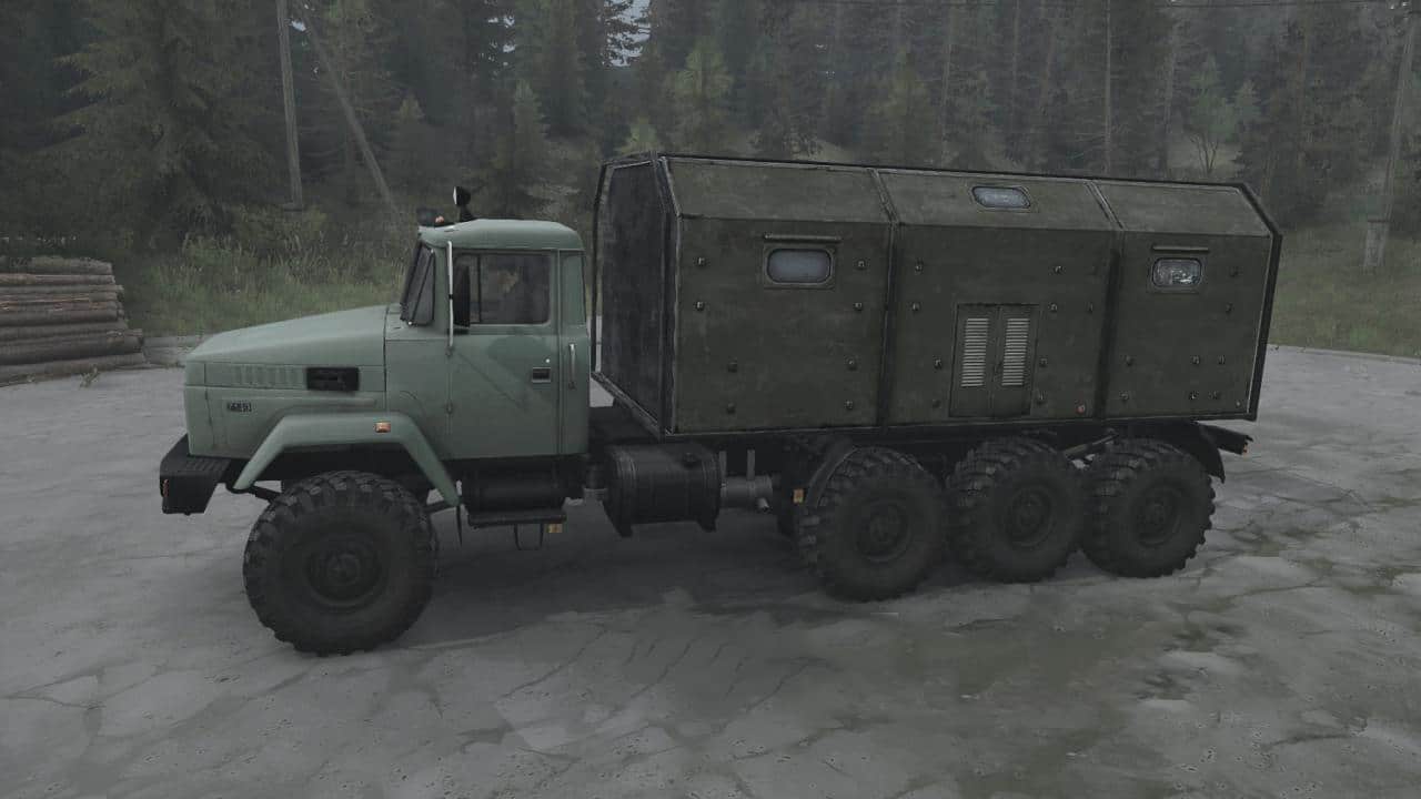 Spintires:Mudrunner - KrAZ-7140H6 Truck V18.12.19