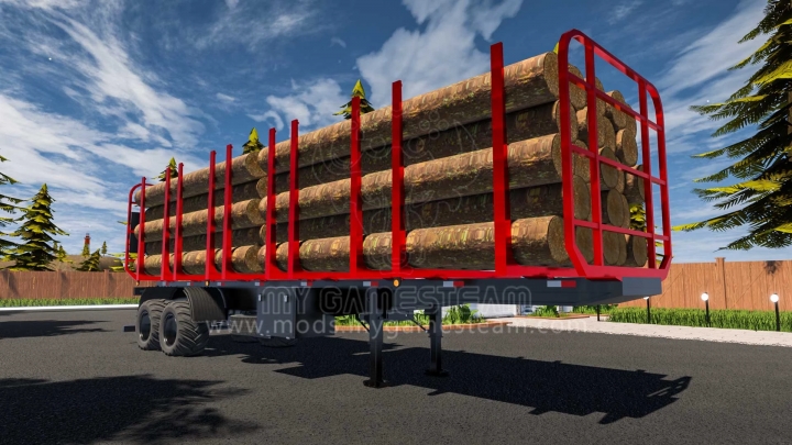 FS19 - Guerra Log Trailer V1.0