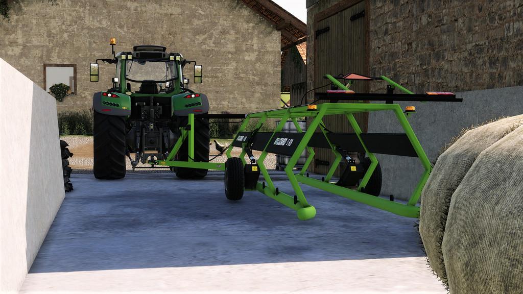 FS19 - 5 Round Bales Trailer V1.0.0.1