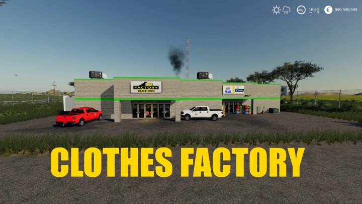FS19 - Clothes Factory V1.0