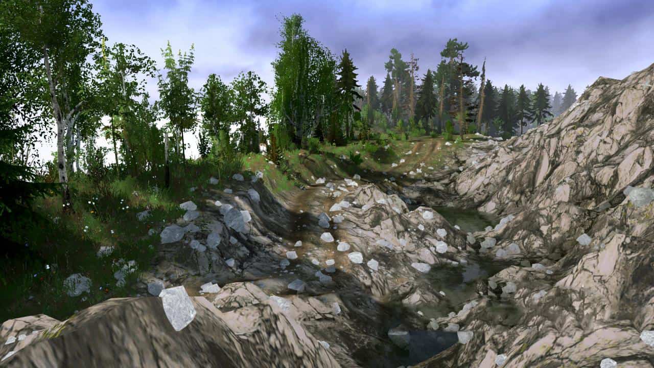 Spintires:Mudrunner - Birthday Map V1.0