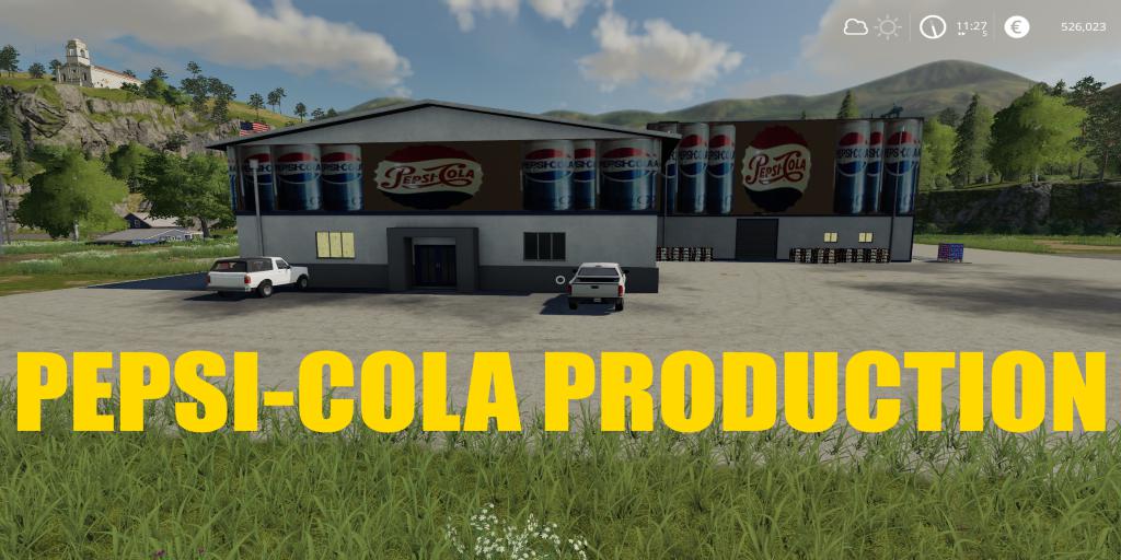 FS19 - Placeable Pepsi-Cola Production V1.0.5